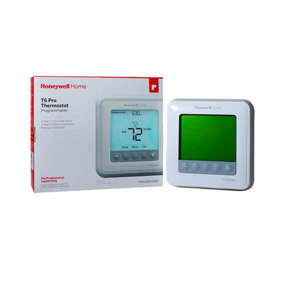 Picture of THERMOSTAT T6 PROGRAMMABLE  DOUBLE STAGE HONEYWELL # TH6220U2000/U (RS64/304)