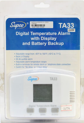 Picture of TEMP ALARM WITH DISPLAY 220V TA33-220