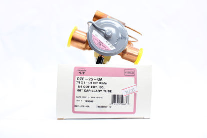 Picture of EXPANSION VALVE OZE-25-GA, 7X9X2 ODF 5 #125385