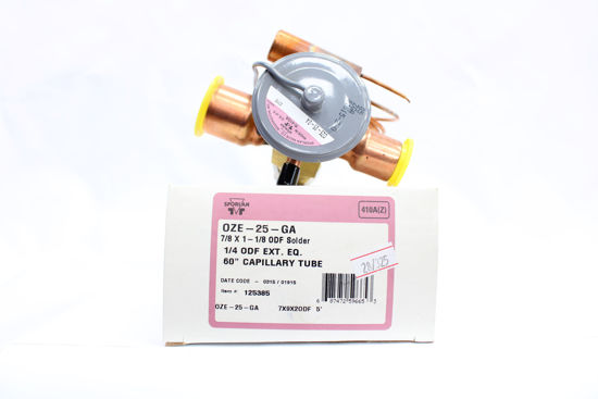 Picture of EXPANSION VALVE OZE-25-GA, 7X9X2 ODF 5 #125385