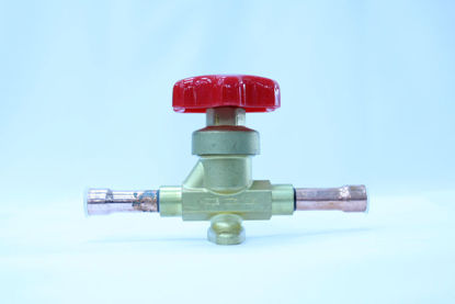 Picture of SHUT OFF VALVE NORTEC  PART# HIT-08S, 1/2" SOLDER WITH COPPER CONNECTION (200)