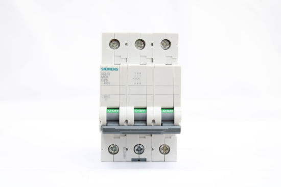 Picture of CIRCUIT BREAKER MCB, 3P/25A, P/N # 5SL6325-7MB, SIEMENS