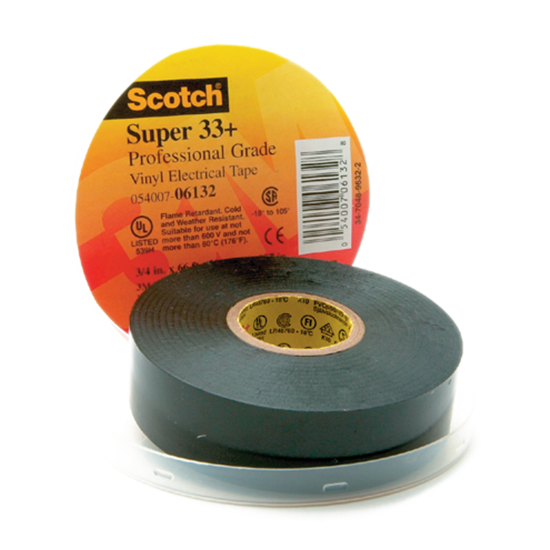 Picture of SCOTCH BLACK ELECTRICAL TAPE  ET33