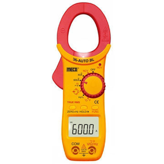 Picture of DIGITAL CLAMP METER 600A AC/DC MECO P/N# 36-AUTO