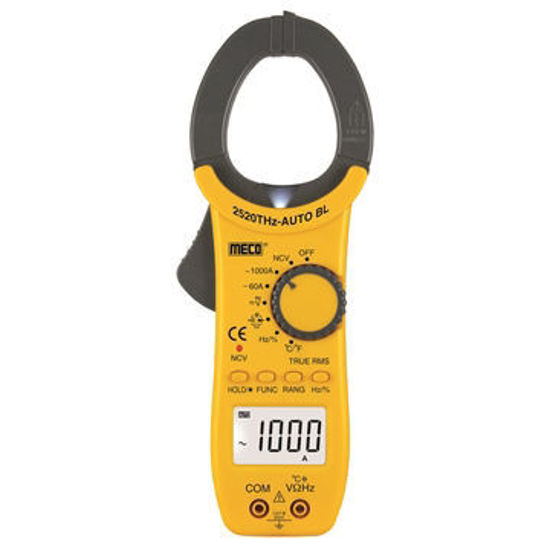 Picture of DIGITAL CLAMP METER 1000A MECO P/N# 2520 THZ- AUTO