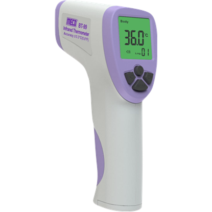 Picture of INFRARED THERMOMETER (BODY/ FOREHEAD) MECO P/N# BT-99